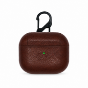 Kaeviq®Airpods Deri Koruma Kılıfı Koyu Kahverengi